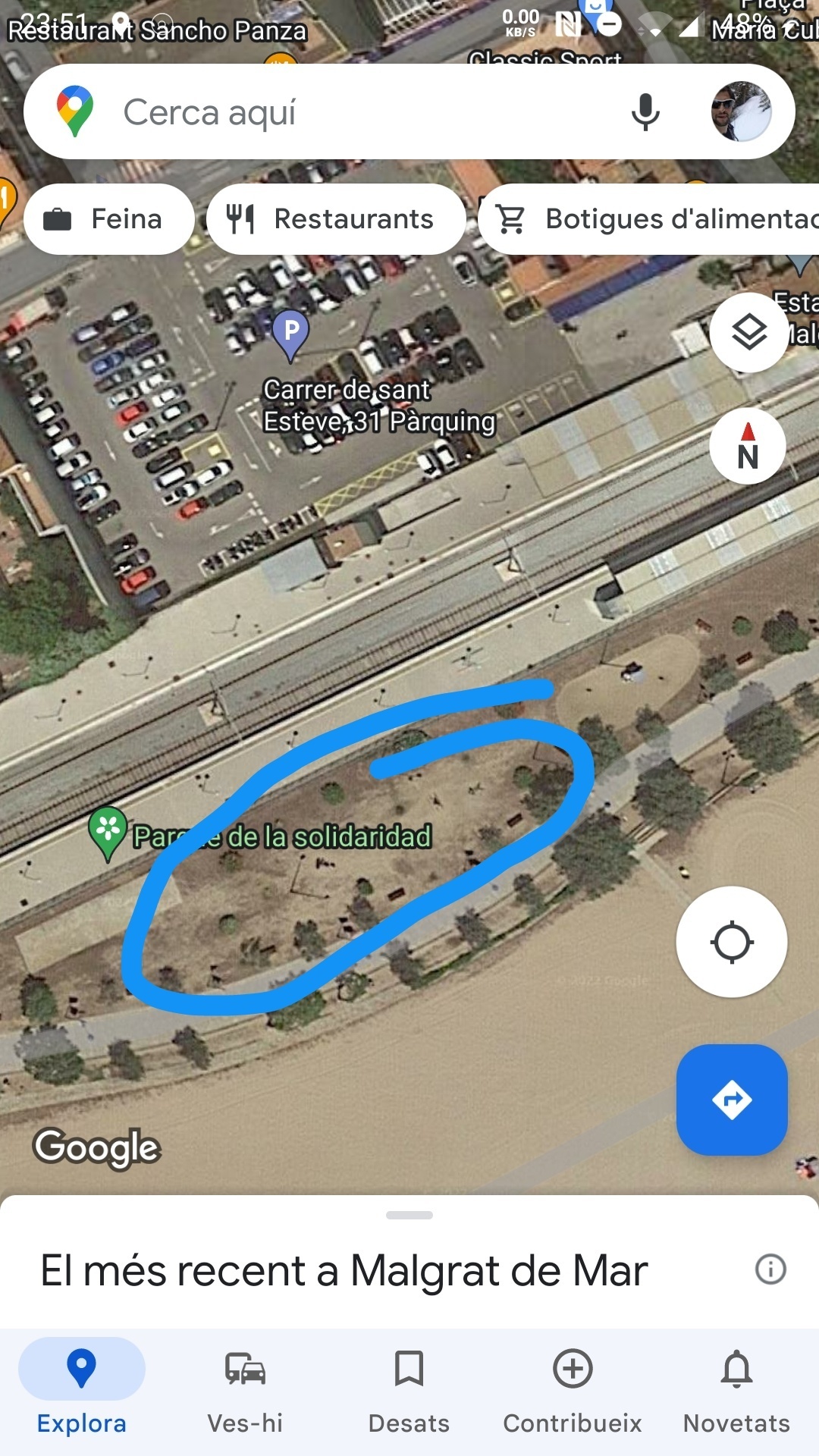 Imatge pels mitjans: Gimnàs aire lliure